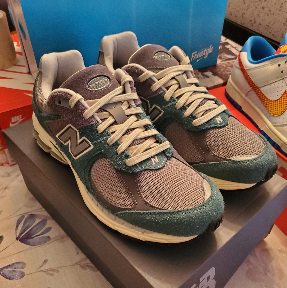 SOLD New Balance 2002R Spruce Magnet Men's Size 10 Brand New.